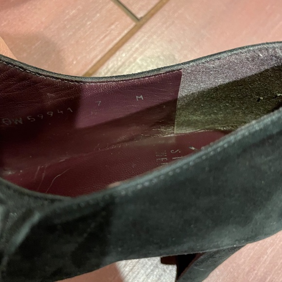 Stuart Weitzman suede bootie/shootie - Picture 7 of 8